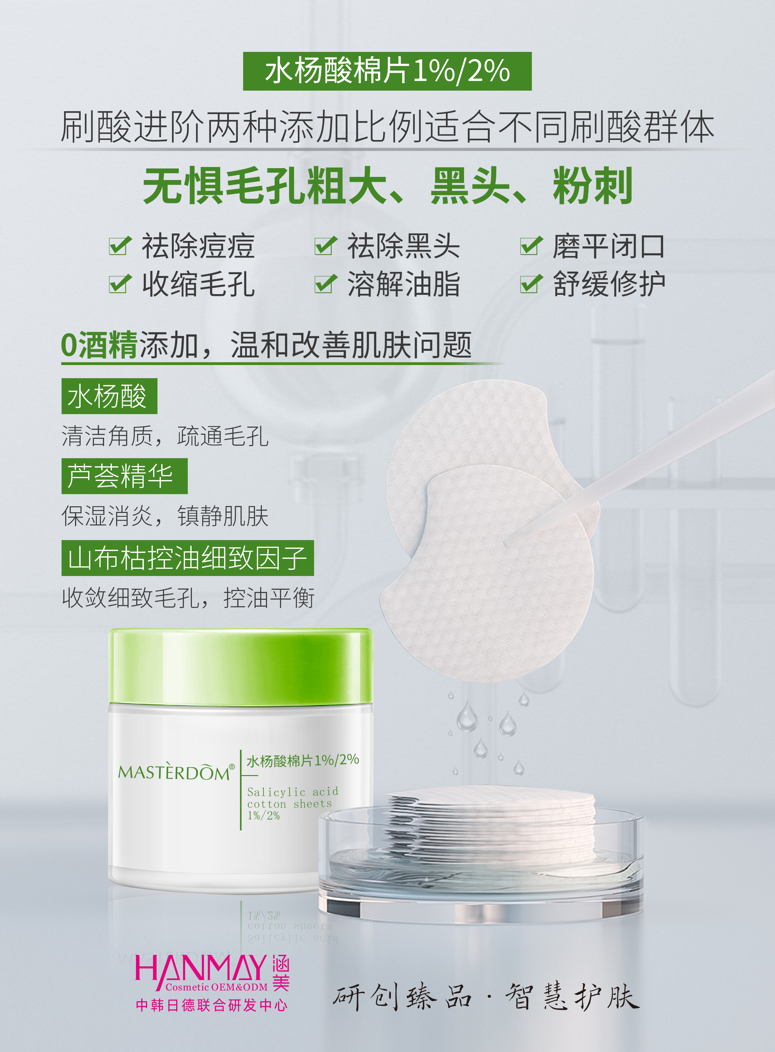 MASTERDOM水楊酸棉片 MASTERDOM水楊酸棉片